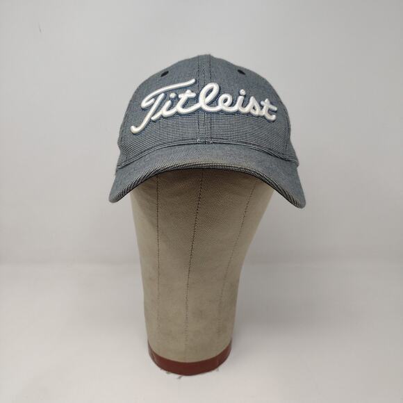 Titleist Golf Hat Size S/M Gray Embroidered Spell Out Logo Polyester - Picture 2 of 12